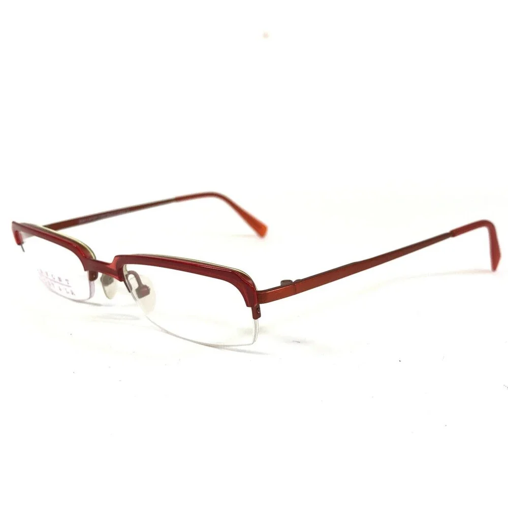 Lafont Issy & LA Petite Eyeglasses Frames KERMESSE 945 Burnt Red 48-18-130